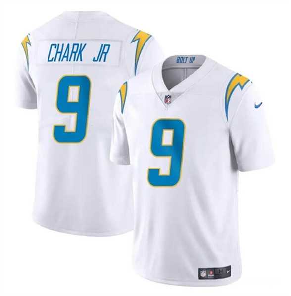Men & Women & Youth Los Angeles Chargers #9 DJ Chark Jr White 2024 Vapor Limited Stitched Jersey->los angeles chargers->NFL Jersey